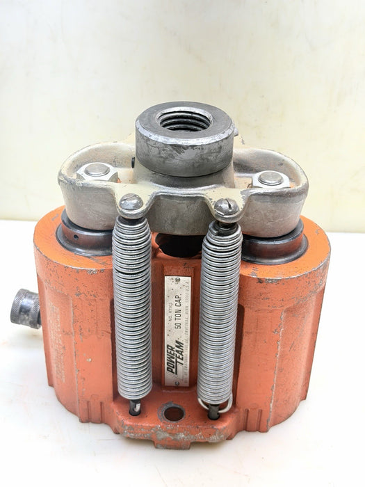 RT503 SPX Power Team Cylinder, 50 Ton, Single Acting, 3" Stroke Tested