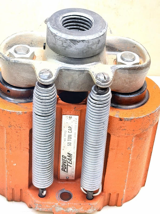 RT503 SPX Power Team Cylinder, 50 Ton, Single Acting, 3" Stroke Tested