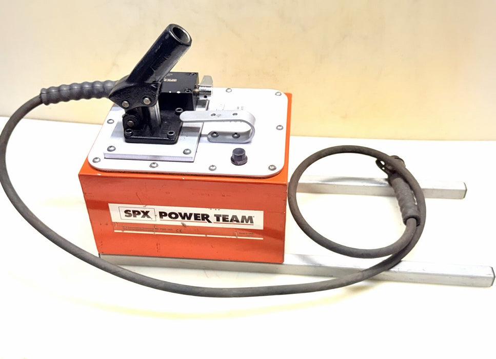 P460 SPX Power Team Hand Pump, 2 Speed 0.294-7.35 Cu.in Stroke Mint