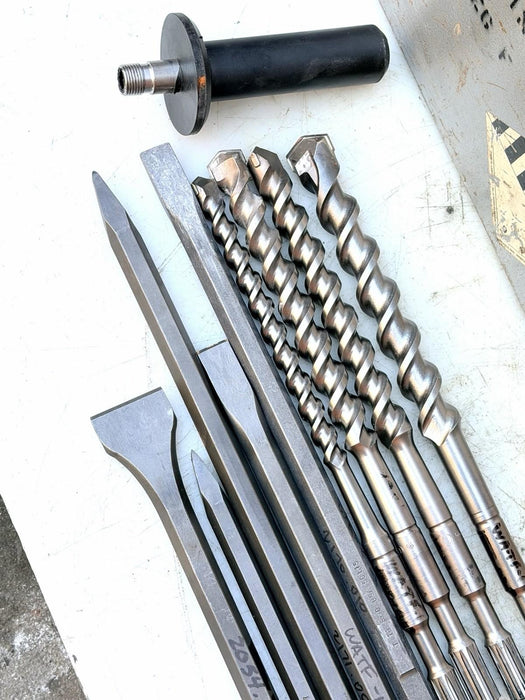 PETROL KANGO 978S DEMOLITION JACK HAMMER BREAKER GAS POWERED W/CASE BITS CHISELS