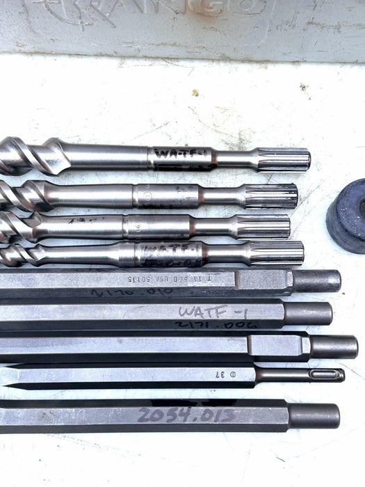 PETROL KANGO 978S DEMOLITION JACK HAMMER BREAKER GAS POWERED W/CASE BITS CHISELS