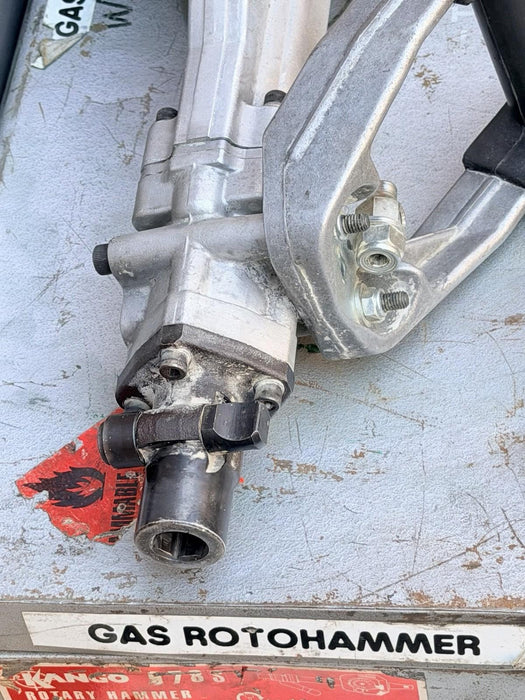 PETROL KANGO 978S DEMOLITION JACK HAMMER BREAKER GAS POWERED W/CASE BITS CHISELS