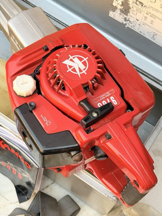 PETROL KANGO 978S DEMOLITION JACK HAMMER BREAKER GAS POWERED + CASE CHISELS MINT