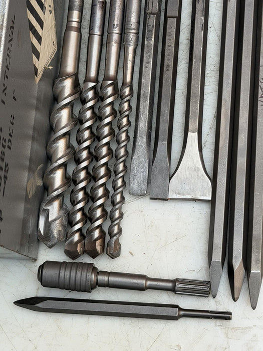 PETROL KANGO 978S DEMOLITION JACK HAMMER BREAKER GAS POWERED + CASE CHISELS MINT