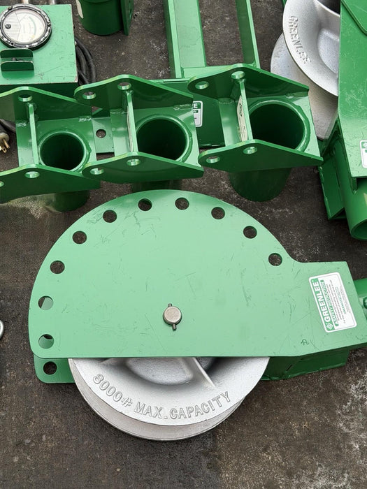 Greenlee 6805 6800 Ultra Cable Tugger Wire Puller Set 8000 Lb. Complete Tested!!