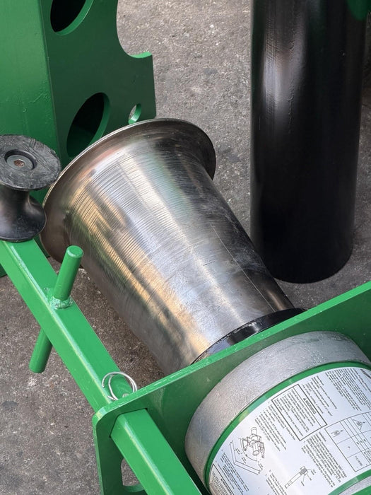 Greenlee 6805 6800 Ultra Cable Tugger Wire Puller Set 8000 Lb. Complete Tested!!