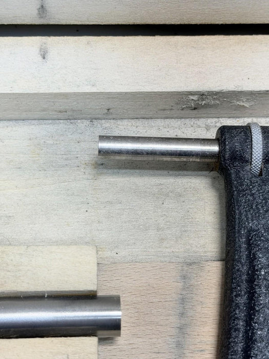 STARRETT NO. 436 OUTSIDE MICROMETER 23 - 24" RANGE W/ CASE MADE IN THE U.S.A.