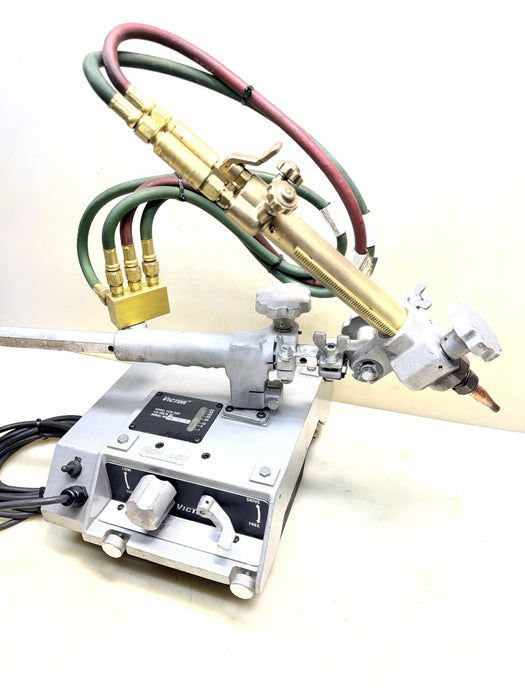 Victor VCM-200 Portable Track Torch Cutting Machine w/ Victor MT210 Barrel Torch