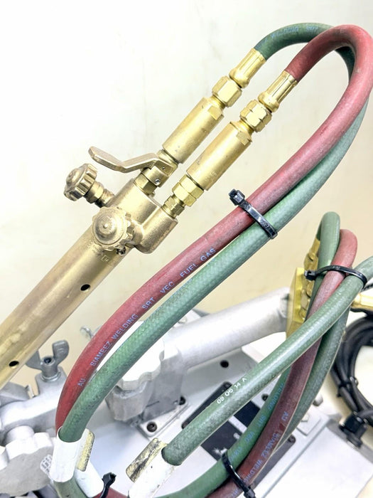 Victor VCM-200 Portable Track Torch Cutting Machine w/ Victor MT210 Barrel Torch