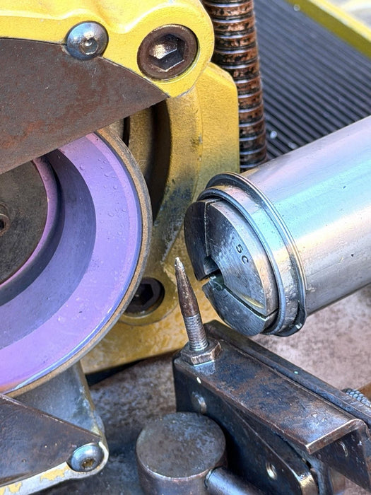 DAREX PRECISION ENDMILL SHARPENER w/ 5C COLLET AIR SPINDLE - #E-90 MINT