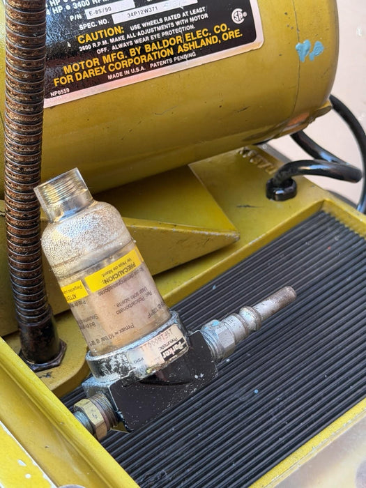 DAREX PRECISION ENDMILL SHARPENER w/ 5C COLLET AIR SPINDLE - #E-90 MINT