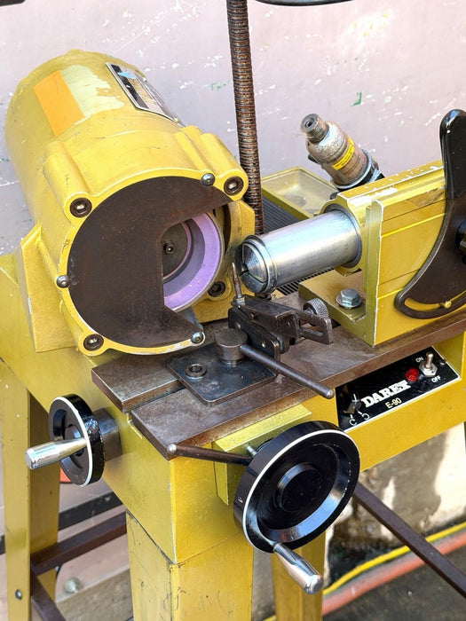 DAREX PRECISION ENDMILL SHARPENER w/ 5C COLLET AIR SPINDLE - #E-90 MINT