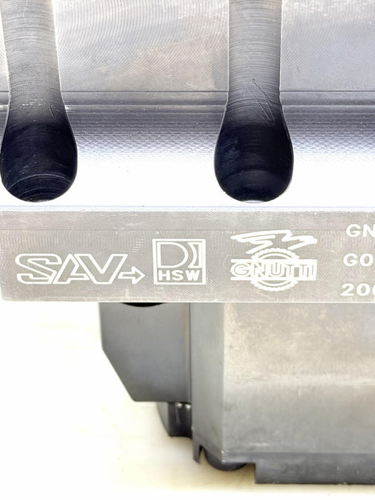 Gnutti Centering Hydraulic Clamping Vice Stationary Power Chuck 3537 daN For CNC