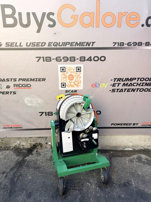 Greenlee 854 Conduit Pipe Bender EMT IMC RIGID 1/2” -  2" Combo Shoes + Warranty