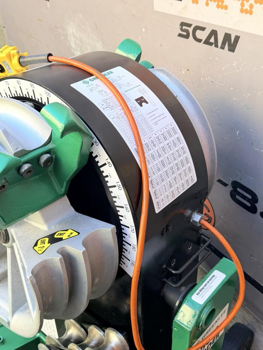 Greenlee 854 Conduit Pipe Bender EMT IMC RIGID 1/2” -  2" Combo Shoes + Warranty