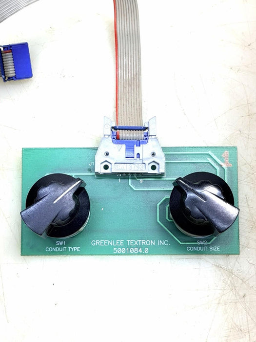 GREENLEE 855 SELECTOR SWITCH CIRCUIT BOARD CONDUIT PIPE BENDER TESTED / WORKS!!!
