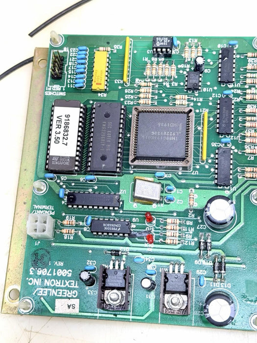 GREENLEE 855 I/O INPUT OUTPUT  COMPUTER CONTROL BOARD 03/03