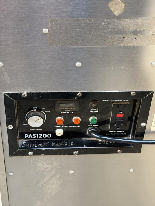 Abatement technologies Pas1200 air scrubber #4