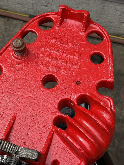 Ridgid 450 1/8 to 5 inch Tripod Pipe Vise for Ridgid Pipe Great Shape #4