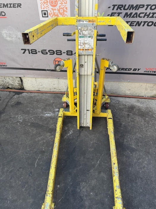Genie Superlift SLC-18 Manual Material Lift 650lbs 18’ HVAC Duct Lift TESTED #2