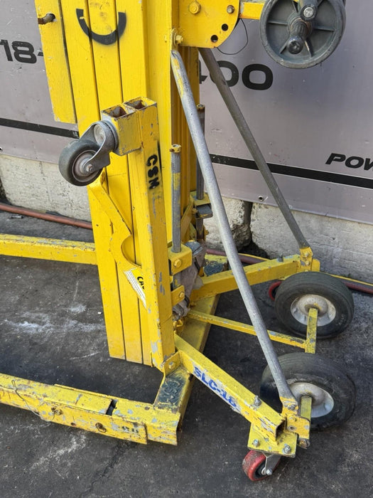Genie Superlift SLC-18 Manual Material Lift 650lbs 18’ HVAC Duct Lift TESTED #2