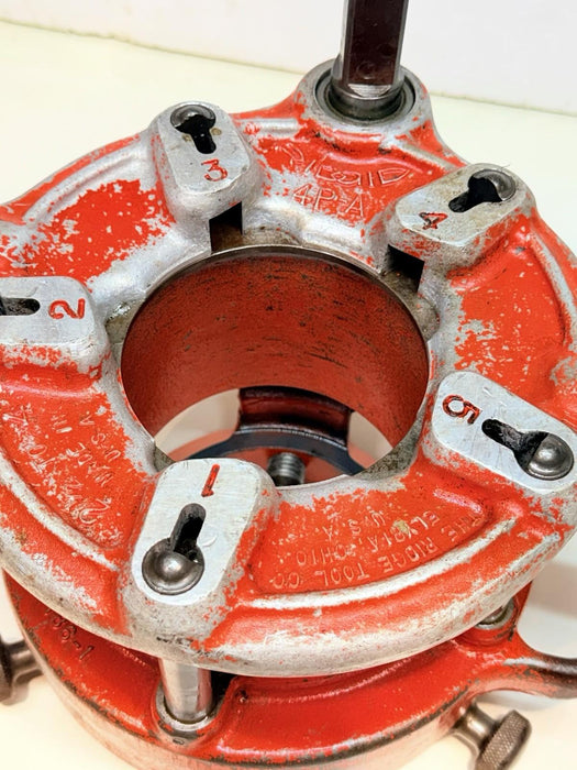 RIDGID 4P-A POWER THREADING/ GEARED PIPE THREADER 2-1/2" - 4" #5