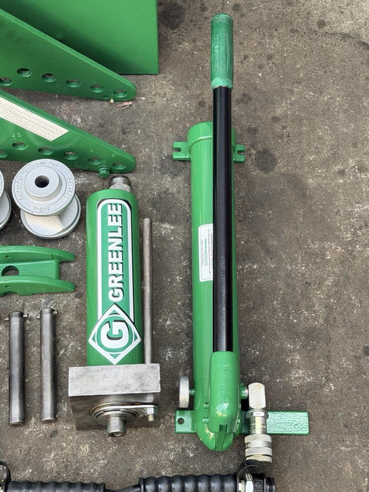Greenlee 880 1/2" - 2" Rigid Hydraulic Conduit Pipe Bender & Pump Refurb. BG7