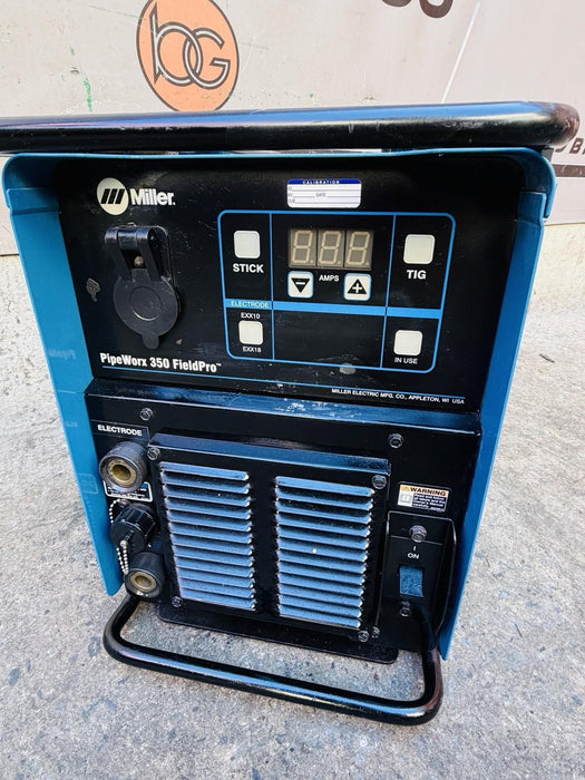 Miller PipeWorx 350 FieldPro Welder similar XMT-350 TESTED #1