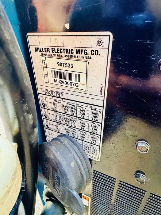 Miller PipeWorx 350 FieldPro Welder similar XMT-350 TESTED #1