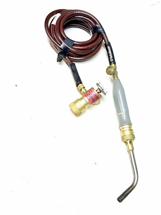 TurboTorch Acetylene Torch Kit w/Handle, Gauge, Hose & tip great condition #1