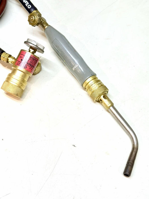 TurboTorch Acetylene Torch Kit w/Handle, Gauge, Hose & tip great condition #1