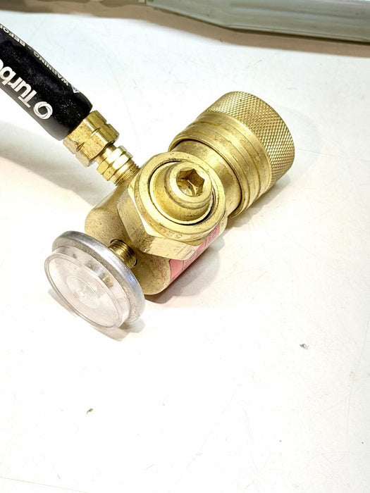 TurboTorch Acetylene Torch Kit w/Handle, Gauge, Hose & tip great condition #1