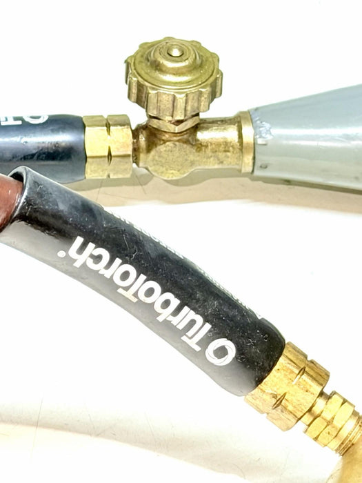 TurboTorch Acetylene Torch Kit w/Handle, Gauge, Hose & tip great condition #1