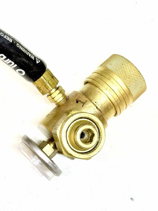 TurboTorch Acetylene Torch Kit w/Handle, Gauge, Hose & tip great condition #1