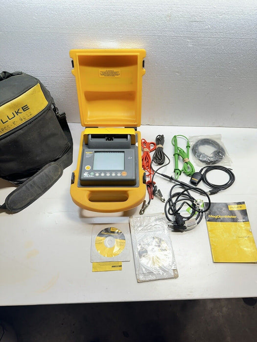 Fluke 1550B Insulation Tester MegOhmMeter High Voltage Insulation Tester et7