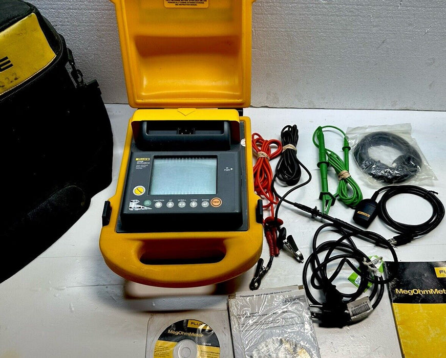 Fluke 1550B Insulation Tester MegOhmMeter High Voltage Insulation Tester et7