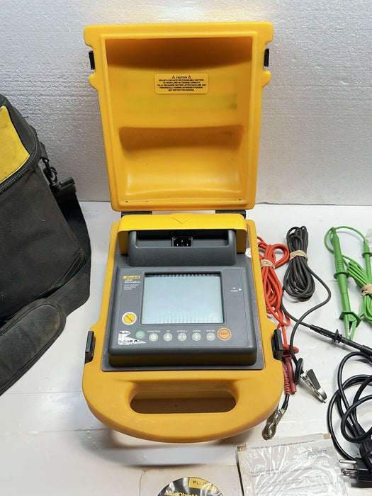 Fluke 1550B Insulation Tester MegOhmMeter High Voltage Insulation Tester et7