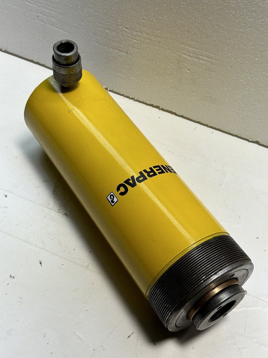 ENERPAC RCH 306 HYDRAULIC HOLLOW CYLINDER 30 TONS CAPACITY 6" STROKE