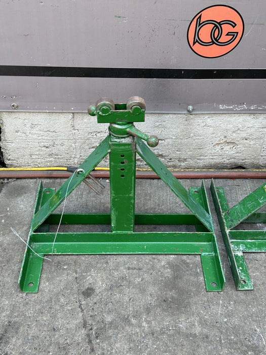 (2) Sumner Reel Mac Wire Jack #70, 2500 Lb Screw Type Wire Jack 21-54” Height