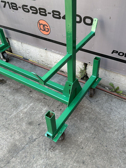 Greenlee 668 Mobile Conduit and Pipe Rack with Casters, 1000 lbs Capacity #2