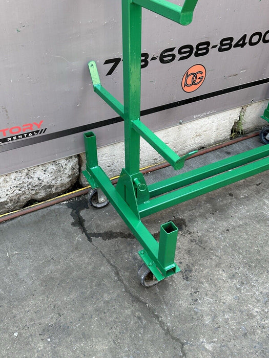 Greenlee 668 Mobile Conduit and Pipe Rack with Casters, 1000 lbs Capacity #2