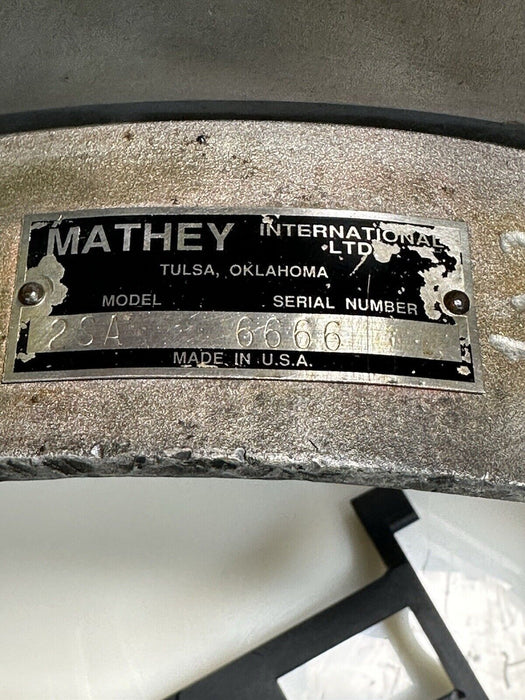 Mathey Pipe Beveling Machine, Manual Saddle Beveler  6"-12" , 2SA #3