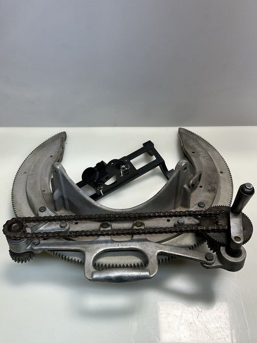 Mathey Pipe Beveling Machine, Manual Saddle Beveler  6"-12" , 2SA #3