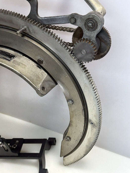 Mathey Pipe Beveling Machine, Manual Saddle Beveler  6"-12" , 2SA #10