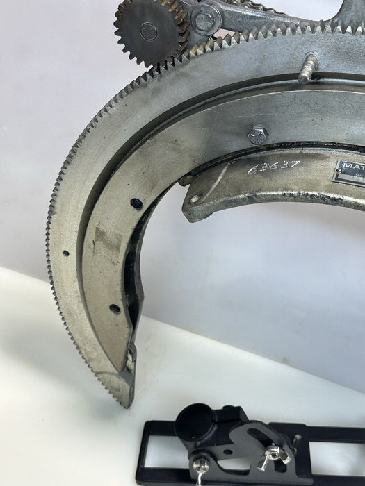 Mathey Pipe Beveling Machine, Manual Saddle Beveler  6"-12" , 2SA #10