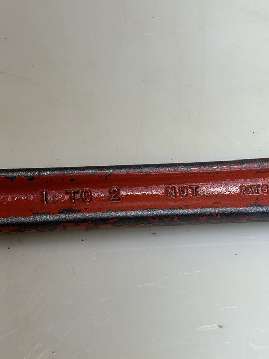 Ridgid No 25 Pipe Wrench Heavy Duty Steel Made in USA