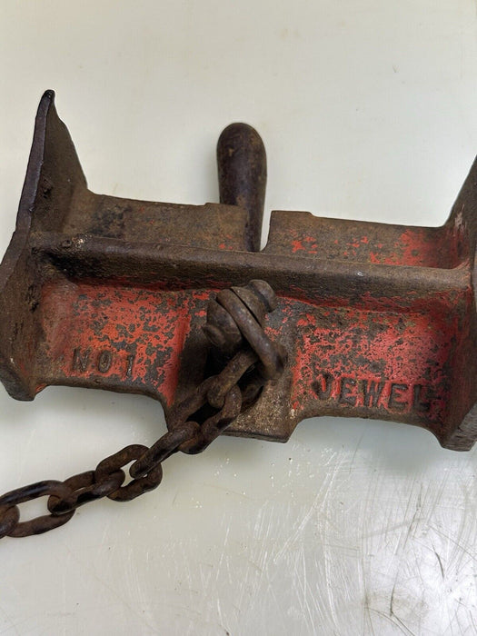 Jewel 1A Pipe Welding pipe clamp vise No. 1A  Bin1-1