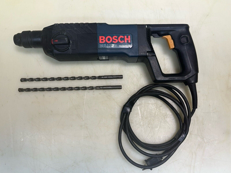 Bosch Hammer Drill Bulldog  11224VSR  With Bits Great Shape