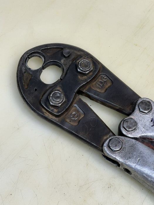 Burndy MD6 Hytool Manual Crimper Press Compression Tool  #1