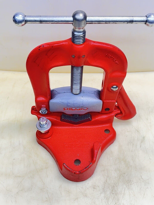 RIDGID Tools USA ~ 25A Bench Yoke Pipe Vise ~ 812-332-526 ~ 1/8" to 4" MINT